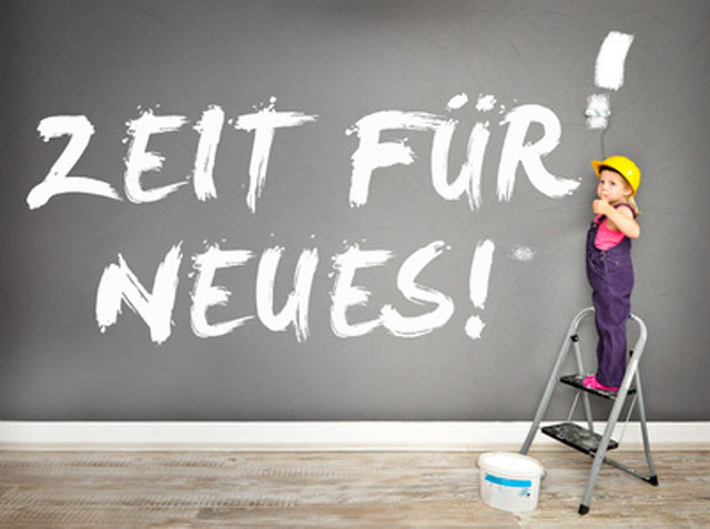 Zeit für Neues