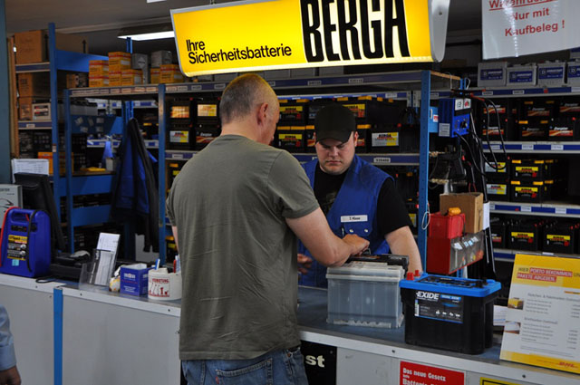 Batterietheke
