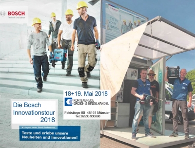 Bosch Innovations Roadshow 2018 Kortenbrede